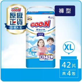 【正隆】日本大王輕薄舒爽紙尿褲(XL號 42片*4串)