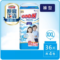 【正隆】日本大王輕薄舒爽紙尿褲(XXL號 36片*4串)