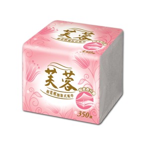 【五月花 】芙蓉 超柔軟抽取式紙巾 (350抽x30包)-最少須訂購兩箱