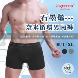 【UROTEK】 石墨烯奈米循環男內褲（一組2入盒裝）