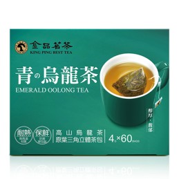 【金品茗茶】青烏龍原葉三角茶包 60包*2盒