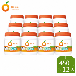 【橘子工坊】食器妙用清潔粉(450g*12瓶)