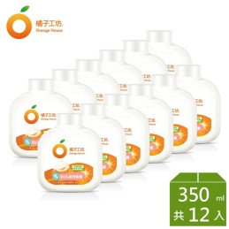 【橘子工坊】變色泡泡洗手慕斯(350mL*12瓶)