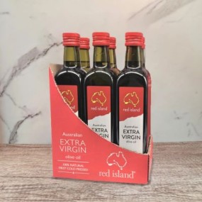 【澳利康】Red Island紅島特級冷壓初榨橄欖油500ml(箱裝6入)