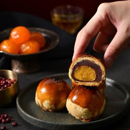 【中秋限時限量預購 8/19-9/6 】莎士比亞 | 心蛋黃酥禮盒*3盒入(常溫出貨)